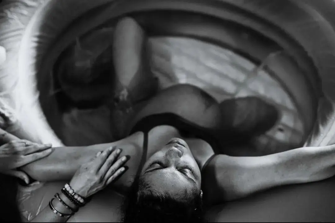 Mom In Waterbed
